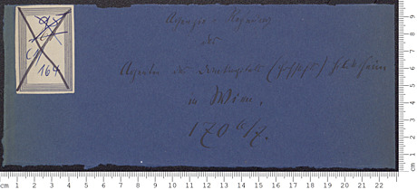 Agenzie-Rechnungen des Agenten in Wien 1706/07