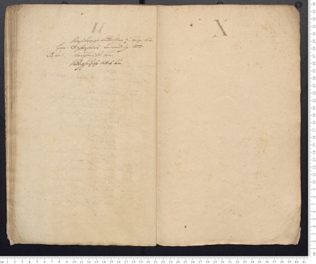 Protokoll der Schriften des unteren Archivs 1645