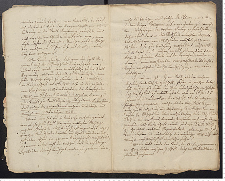 Schriftstücke zur Bürgerversammlung in Hildesheim 1790