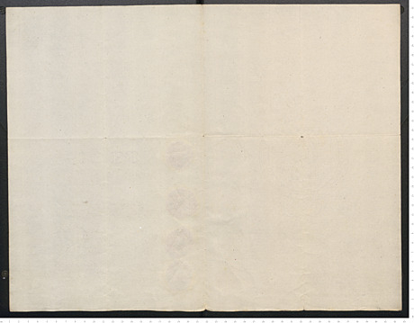 Urkunde, 12. Dezember 1807, Delegation zum Huldigungseid an Napoleon