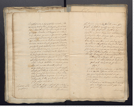 Schriftstücke zur Wahl von Franz Egon von Fürstenberg zum Koadjutor in Hildesheim 1786