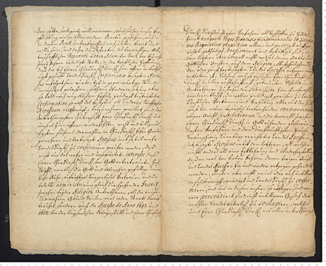 Korrespondenz von 1716 zur Bestätigung des Landesrezesses von 1711