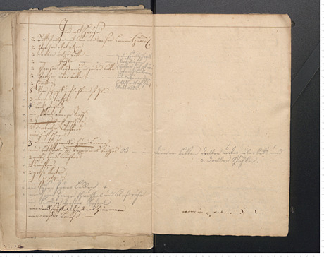 Rechnung und Verzeichnisse des hochfürstlichen Inventars in Hildesheim