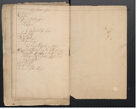 Rechnung und Verzeichnisse des hochfürstlichen Inventars in Hildesheim