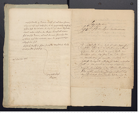 Ernennung des Generalvikars, Hildesheim 1825/1826