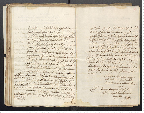 Verhandlungen des hildesheimer Fürstbischofs mit den Landständen, 1717