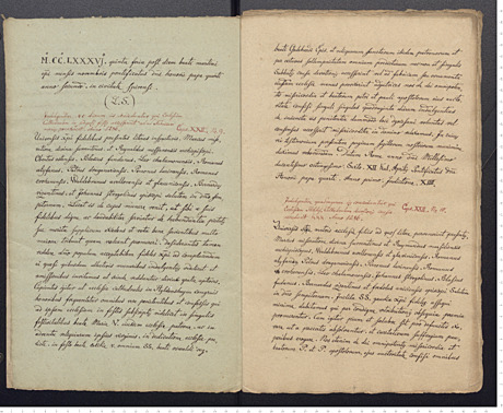 Abschriften von Ablass-Briefen für Dom und Bistum Hildesheim ab dem 13. Jahrhundert