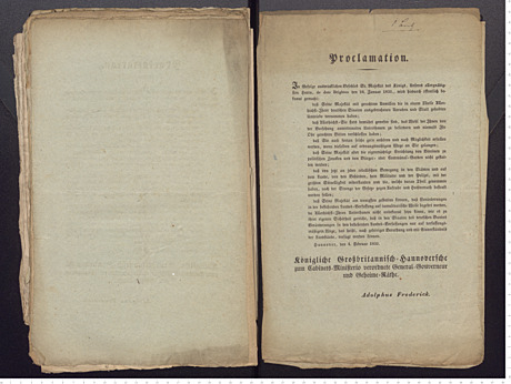 Hannoversche Regierungsverordnungen 1818-1831